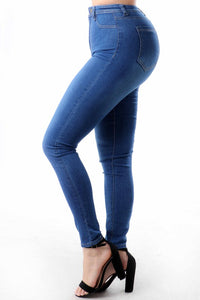 High Waisted Skinny Jean