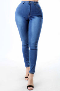 High Waisted Skinny Jean