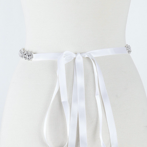 Jewel Stone Ribbon Belt